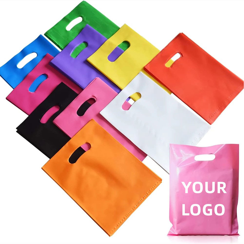 poly bags with logo